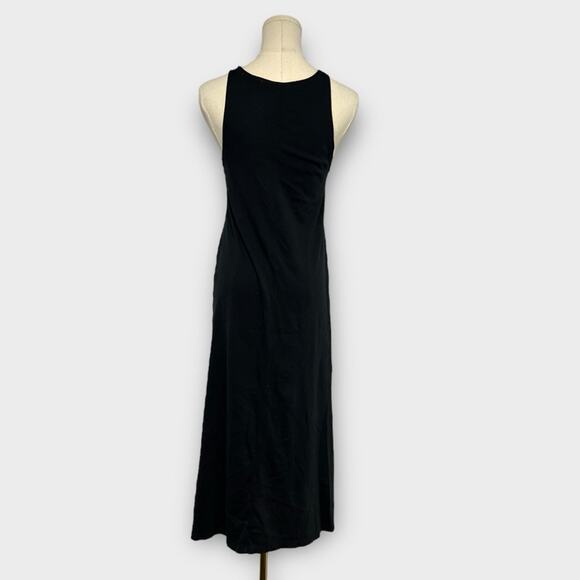 Madewell Softfade Cotton Cover-Up Tank Dress Black Size XS - Picture 3 of 7